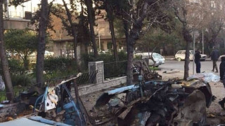 Кола бомба се взриви до руското посолство в Дамаск нападението