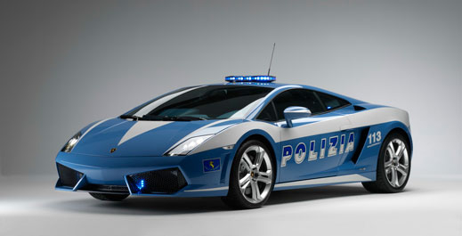 Италианската полиция получи новото Lamborghini Gallardo LP560-4 (галерия)