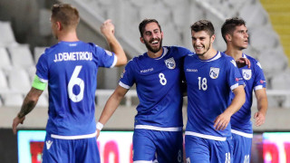 Кипър вкара пет гола на най-слабия национален тим в Европа