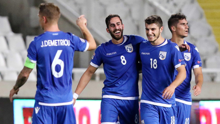 Националният отбор на Кипър започна подготовка за мача срещу България