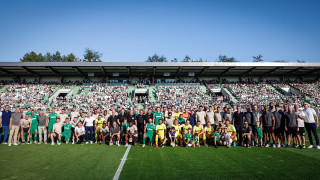 Българският шампион Лудогорец празнува своя 80 годишен юбилей със шоу на