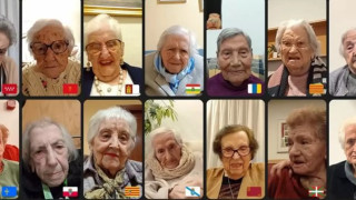 Световен рекорд: 17 столетнички от Испания участваха в "най-дълголетния" видеоразговор