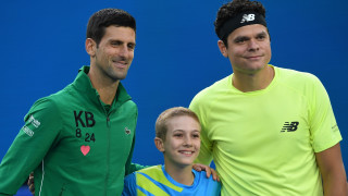 Сръбската звезда в тениса Новак Джокович отдаде необходимата почит към
