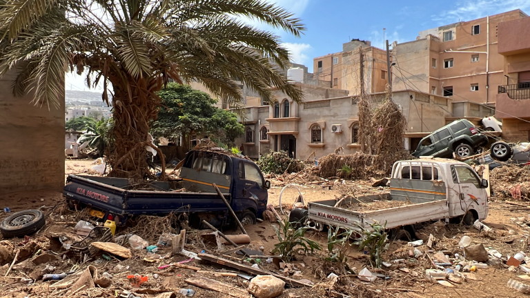 ООН предупреждава за нови опасности след бедствието в Либия 