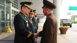 Днес въоръжените сили на КНДР и Република Корея проведоха разговори