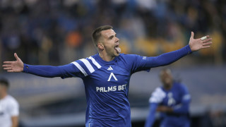 Нападателят на Левски Алекс Колев е отстранен от първия