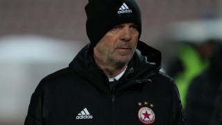Треньорът на ЦСКА Стойчо Младенов почти не е мигнал след