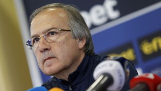 Старши треньорът на Левски Георги Дерменджиев даде своята пресконференция преди