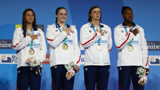 Плувкините на САЩ взеха реванш за загубата си на Олимпиадата