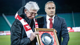 ЦСКА уважи легендата Георги Велинов