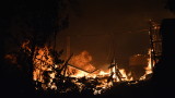  Големият мигрантски лагер Мория на Лесбос погубен от пожар 