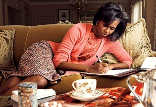 Мишел Обама пише книга за зеленчуковата си градина