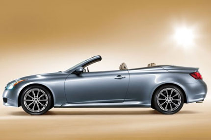 Първа снимка на новото "Infiniti" G37 Convertible  