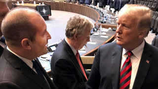 Президентът Румен Радев поздрави президента на САЩ Доналд Тръмп по случай
