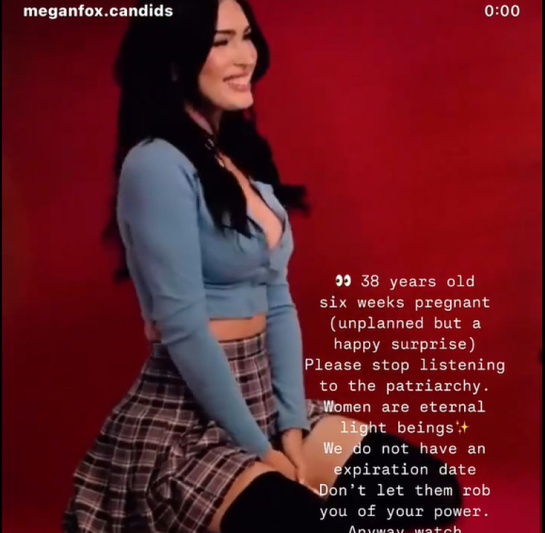 Меган Фокс показа дали последната ѝ бременност е била планувана, с пост в Instagram