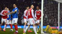 Арсенал с убедителна победа над Портсмут за Купата на Англия