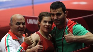 Световната шампионка по борба и трикратна европейска Тайбе Юсеин