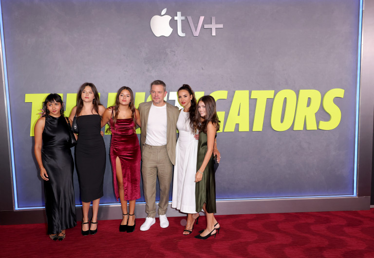 Алексия Барозо, Изабела Деймън, Джия Деймън, Мат Деймън, Лусиана Деймън и Стела Деймън