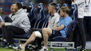 Футболистът на Наполи Кевин Де Бройне ще отсъства от