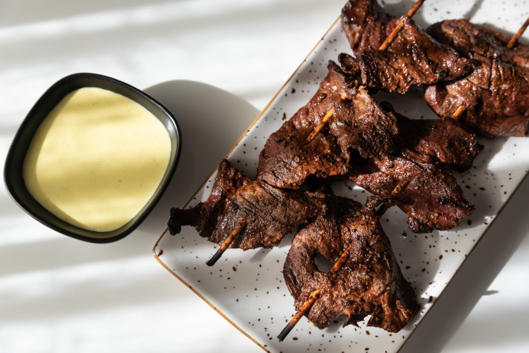 Шишче от телешко сърце