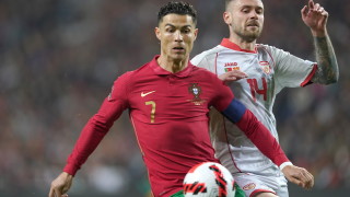 Звездата на португалския национален отбор Кристиано Роналдо сподели радостта си