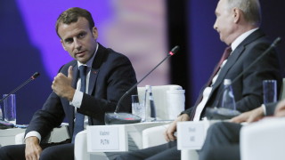 Президентът на Франция Еманюел Макрон е заявил пред руския лидер