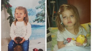 Ирен е на 2 години и 6 месеца Много усмихнато