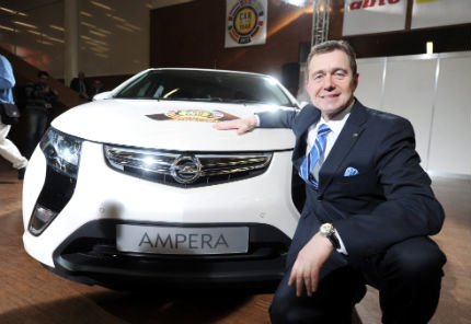Opel Ampera стана автомобил на годината