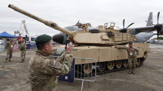 Обучението на украинските военни за работа с американските танкове Ейбрамс