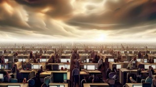 Провален експеримент Да ходят да се правят че работят някъде