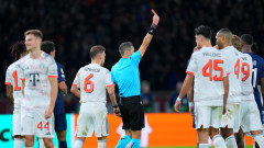 Байерн продължава победния си ход след като удари ПСЖ насред Париж с човек по-малко