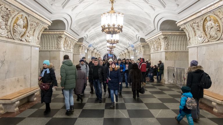 Московчаните в метрото няма да пропуснат обръщението на Путин