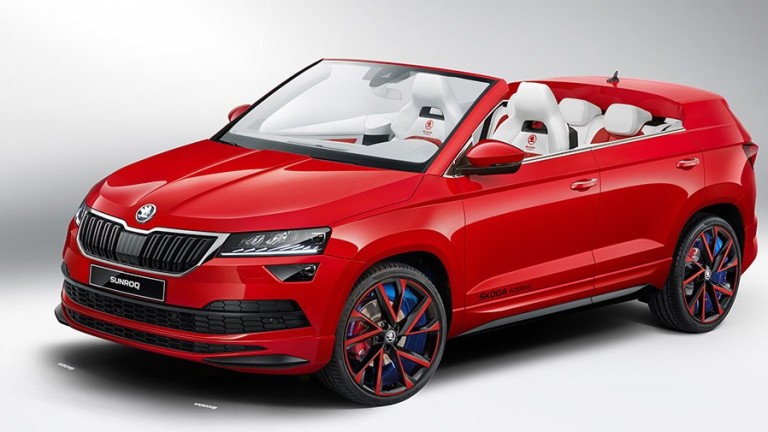 Skoda представи кросоувър кабриолет (ВИДЕО)