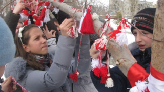 Българите в Одеса изпращат Баба Марта