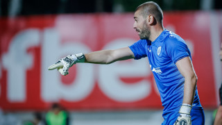 Вратарят на Черно море Георги Георгиев е един от лидерите