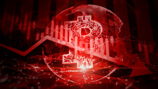 Тази нощ цената на Биткойн се срина под 65 000