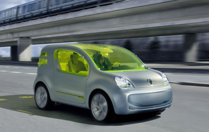 Renault с екоконцепция в Париж