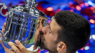 След само няколко часа на Arthur Ashe Stadium в Ню