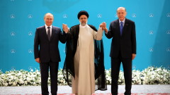Путин, Ердоган и Раиси обявиха решение за Сирия