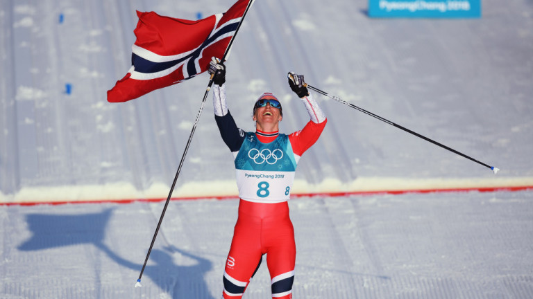 Марит Бьорген спечели осмата си олимпийска титла. Легендарната състезателка записа