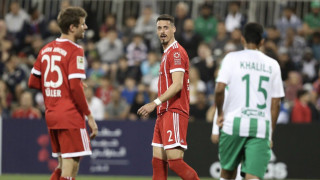 Новото попълнения на Байерн Мюнхен Сандро Вагнер вкара гол при