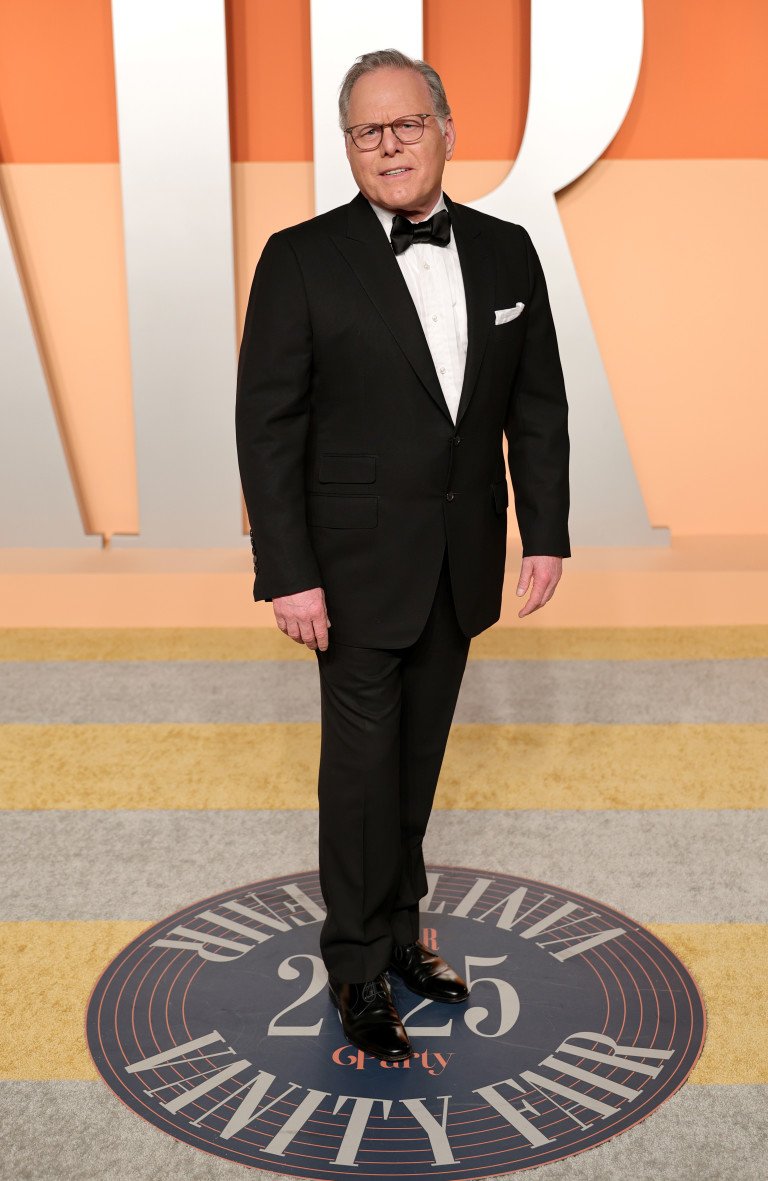 Дейвид Заслав на партито на Vanity Fair след Оскари 2025