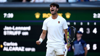 Шампионът на Уимбълдън Карлос Алкарас продължава защитата на титлата си