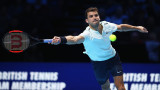 НА ЖИВО: Григор Димитров - Давид Гофен 6-0, 6-2