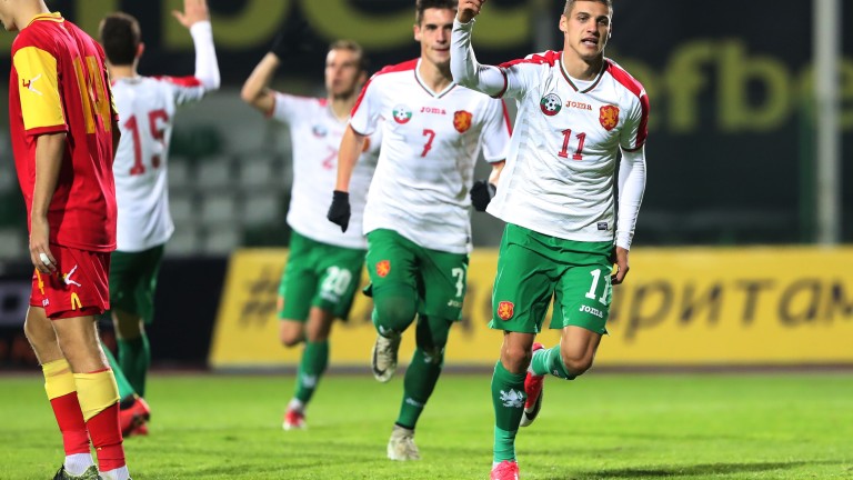 Националният отбор на България до 21 години най-накрая се поздрави