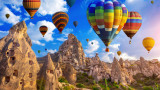  Повече от три хиляди туристи на ден летят с балони над Кападокия 