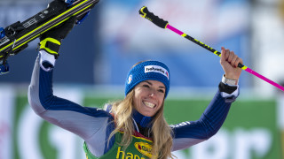 Италианката Марта Басино постигна втора поредна победа в гигантски слалом