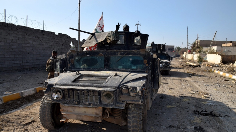 Иракската армия на щурм срещу "Ислямска държава" северно от Багдад