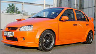 Появи се тунингована Лада Калина GTI