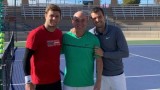 Григор Димитров тренира в Лас Вегас с Андре Агаси и Райън Харисън